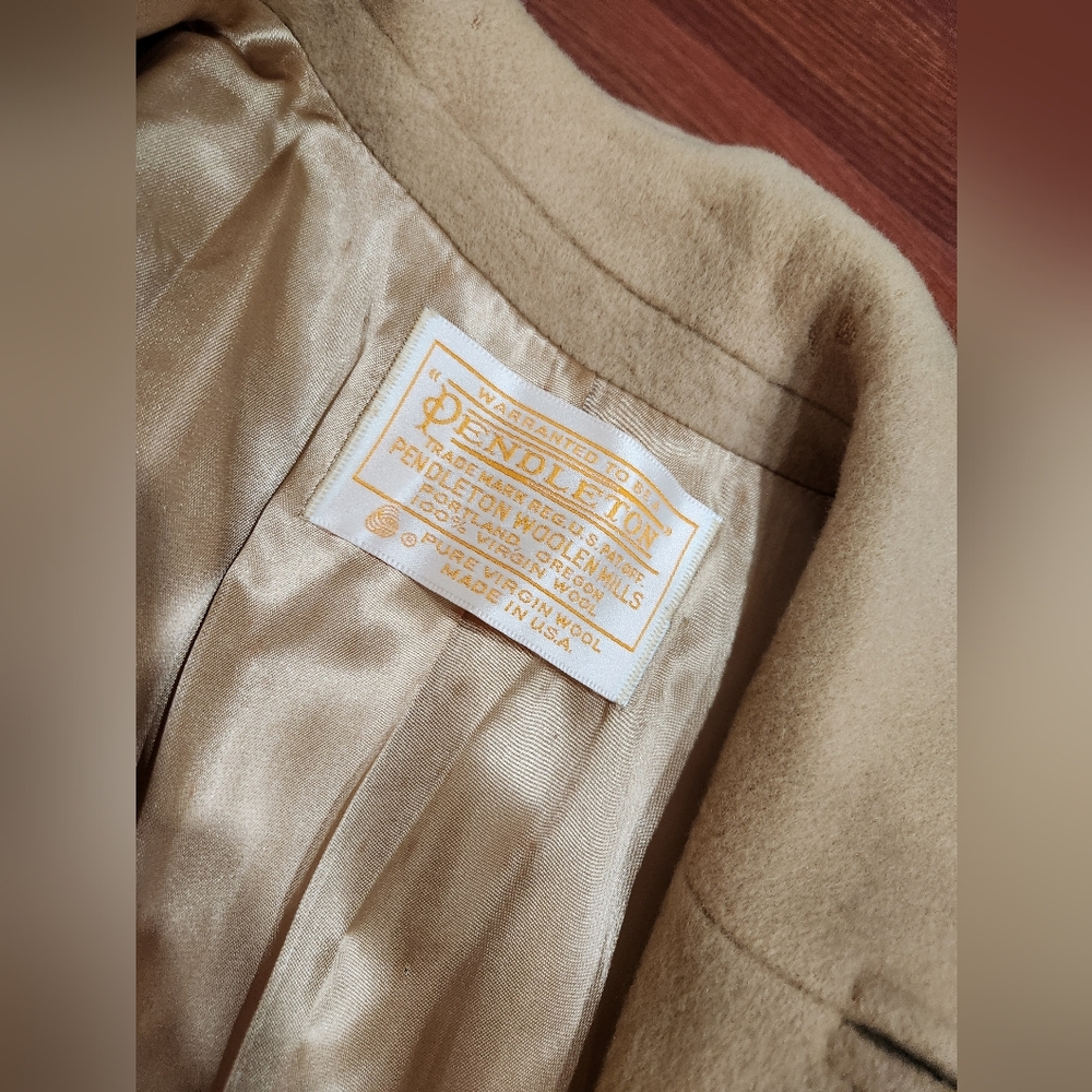Pendleton Tan Long Coat - image 2